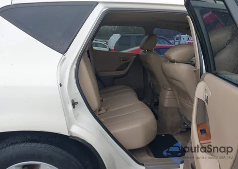 2007 Nissan Murano Sl from USA, damaged, VIN JN8AZ08T87W527207